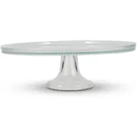 Salt & pepper Taartplateau Aristo Transparent 28 x 8,5 cm