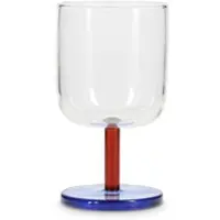 Ona Glas 31,5cl op voet Bobbie - set/2