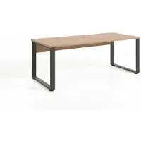 Molecule Capo Bureau Golden Oak 200x80cm