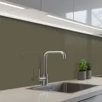 KitchenYeah Keuken achterwand 350x60 cm - Spatscherm zelfklevend Grijs - Warm - Herfst - Muurbeschermer - Spatwand fornuis