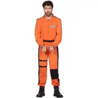Coppens Inmate overall oranje - 100% Polyester - Beroepen | Maat Xl