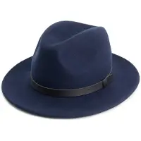 MGO Leisure Wear MGO Frome Heren - Hoed - Wol - Blauw