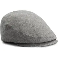 MGO Leisure Wear MGO Tod Heren - Flatcap - Wolmix - Grijs