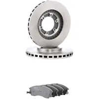 RIDEX 3405B2777 Remschijven en blokken