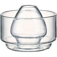 Hario glazen chasenhouder en kom, 100 ml