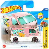 Hot Wheels KEI SWAP MATT CABE! PINK ART COLOR 1:64 11/250 HW ART CARS 1/10 SHORT CARD