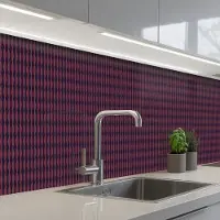 KitchenYeah Keuken achterwand 400x60 cm - Spatscherm zelfklevend Patronen - Abstract - Vintage - Muurbeschermer - Spatwand fornuis