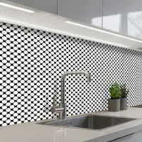 KitchenYeah Keuken achterwand 200x80 cm - Spatscherm zelfklevend Patroon - Lijn - Design - Kleur - Muurbeschermer - Spatwand fornuis