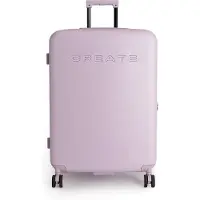 Create - Harde polycarbonaat koffer met TSA-slot en multidirectionele wielen - Lavendel - Check-in L - LUGGAGE STUDIO