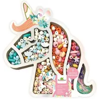 Sycomore Unicorn Wooden Beads Veelkleurig