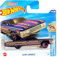 Hot Wheels LAYIN LOWRIDER BLUE METALIC 1:64 223/250 HW CELEBRATION RACERS 7/10 SHORT CART 2025