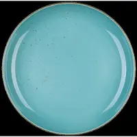 Lubiana porselein Rondo zeegroen 6 plat bord 27 cm (dinnerbord) K5