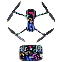Sunnylife Protective Skin voor DJI AIR 2S - COLORED GRAFFITI