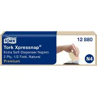 Tork Xpressnap dispenserservetten 213x165mm bordeaux