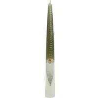Kerst Adventskaars - 39 cm - Adventskaars kalender - ong. 35 branduren - PER 2 STUKS