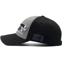 West Coast Choppers WCC Cap Kimi Raikkönen Black Label Flatbill Hat Charcoal/Black