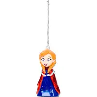 Disney Frozen Anna Kersthanger - 9cm - Kerstornament - Kersthanger - Kerstbal - Kerstversiering - Kerstboomdecoratie - Cadeautip