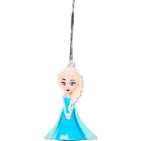 Disney Frozen Elsa Kersthanger - 9cm - Kerstornament - Kersthanger - Kerstbal - Kerstversiering - Kerstboomdecoratie - Cadeautip
