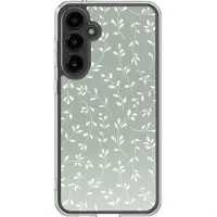 IMoshion Design hoesje voor de Samsung Galaxy S23 FE - Smoke Green Flowers