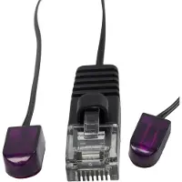 BOSSCOM 2x IR-receiver - RJ45 kabel voor B&O | zwart | 7 meter
