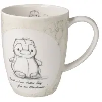 Goebel - Anouk | Koffie / Thee Mok Geloof in je dromen | Beker - porselein - 400ml - 2 stuks
