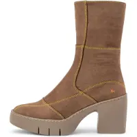 Art Dames Laarzen leer 1659 Sofia taupe (37), 5 tot 8 cm, Ritssluiting, Casual 116591220003_020