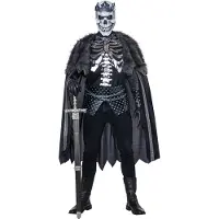 Vegaoo - Deluxe King of the Dead-kostuum voor volwassenen