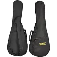 Boston UKB-06 Gigbag voor Bariton Ukelele – 6 mm Voering, Nylon, Zwart