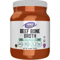 Now Bone Broth Beef poeder (544 Gram) - eiwit - eiwit