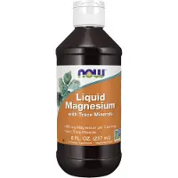Now Magnesium Liquid (237 Milliliter) - mineralen, magnesium - magnesium