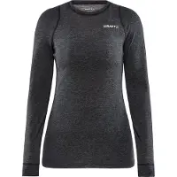 Craft - Core Wool Merino LS Tee - Thermoshirt - Dames - Zwart - L