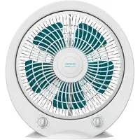 Cecotec EnergySilence 4500, ventilator met bladen voor binnen gebruik, wit, rechthoekig, 30 cm, oscillerend, AC