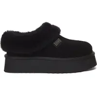 EVER AU Huisschoenen 'Topknot' zwart