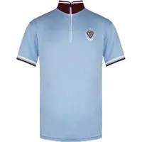 Rossignol Korte Mouw 3/4 Zip Up Lichtblauw Heren Virage Poloshirt RLDMY10 794