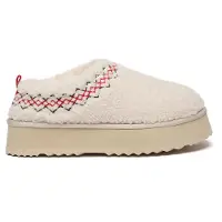 EVER AU Australië Dames Lewin Pluche Enkellaars Platform Slippers