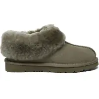 EVER AU Huisschoenen 'Ibis' olijfgroen