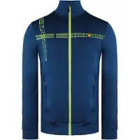 Lyle & Scott Counter Stripe Heren Blauwe Midlayer