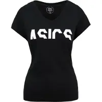 Asics Essentials GPX Dames Zwart T-shirt