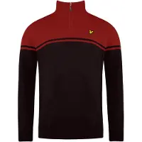 Lyle & Scott Croft Golf Heren Bruine Trui