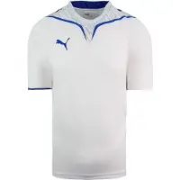 Puma V-Konstrukt Korte Mouw Crew Neck Wit Heren Voetbal Top 700591 31