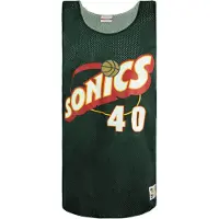 Mitchell & ness Sonics Shawn Kemp 1196 Reversible Mesh Tank Top