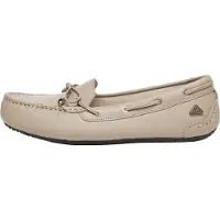 EVER AU Dames Leren Loafers - Grebes