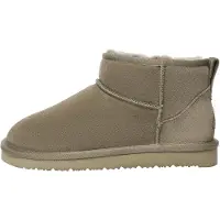 EVER AU Boots 'Finch' bruin gemêleerd