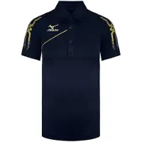 Mizuno DryLite Heren Navy Poloshirt