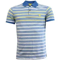 Timberland Earthkeepers Gewassen Blauw Katoen Heren Polo Top Shirt 6013J 422