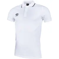 Umbro Korte Mouw Poloshirt Wit Heren Piqué 65703U 13V