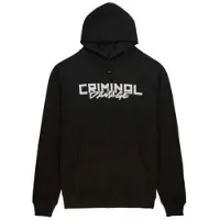 Criminal Damage Lemon Heren Zwart Hoodie