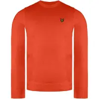 Lyle & Scott Merino Heren Oranje Trui