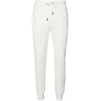 Criminal Damage Kabelgebreide Heren Off White Track Broek