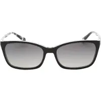 Banana Republic grijze SF gepolariseerde lens zwarte CRY-stijl zonnebril